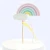 Import Birthday cake decoration Rainbow Series decorative flag star cloud plug-in baking accessories colorful happy birthday decoration from China