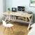 Import Black Frame modern executive walnut color wooden home office computer table office furniture office desk from China