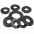 Import Black Oxide Flat Washer High Strength Plain washer Factory customized Grade 4.8 8.8 Black Flat Washer from China