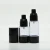 Import Black round cosmetic 15ml 30ml 50ml airless pump bottle manufacturers made in china from China