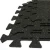 Import Black rubber floor for sports/Anti-skid Underlayment For Sport Use/Rubber Underlay Flooring Roll, All Black Recycled Rubber Gym from China