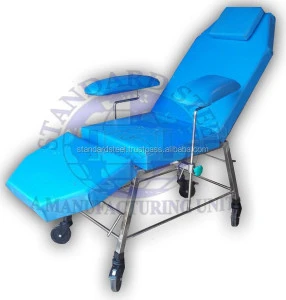 Blood Drawing Chair, Stainless Steel Blood Drawing Chair, Portable Blood Drawing Chair