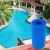 Blue PU Swimming Pool Foam Filter Sponge Reusable Washable Biofoam Cleaner Pool  Swimming Accessories