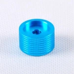 blue rotary guitar set screw amp OEM full aluminium knob