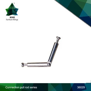 Boke furniture 6.8mm folding double head connecting bolt