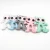 Import BPA Free Custom Food Soft Cat silicone baby teether sensory montessori rattle toys fox from China