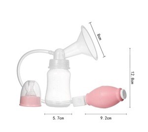 BPA Free Medical Grade Baby Care Silicone Manual Breast Pump Breastfeeding Saver