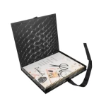Brand Custom Luxury Personalized Hardcover Black Spiral Bound Paper Journal Notebook Planner