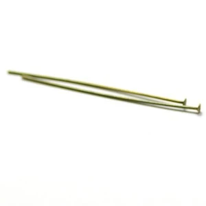 Brass 40mm no snag hijab pin fine elements fishing rod building component