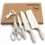Import BST 2020 new design pattern 6PCS/SET  knife tool cooking knifes set kitchen tools from China