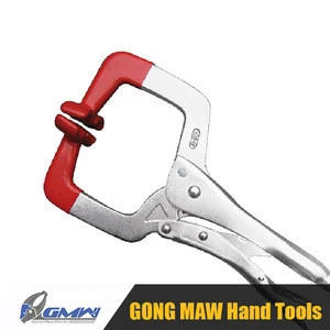 C Clamps locking pliers for compression coil spring