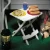 Import Camping Plastic Foldable Side Table from China