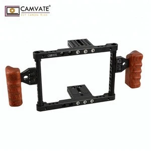Camvate Wooden handgrip Video DSLR Camera Stabilizer