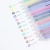 Import Candy colored 12 color student small fresh and simple transparent matte color pen  0.5mm from China