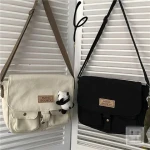 Canvas Messenger Bag - Vintage Crossbody Shoulder Bag Satchel Hobo Bag Fashion Crossbody Tote Purse
