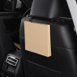Car Recycling Dustbin Trash Cans Leather  Ash Tray Mini Waste Bin