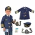 Import Carnival Anime Cosplay Career Kids Pilot Costume Aviator Party Halloween Children Airman Airline Pilot Uniform Boys Costume from China