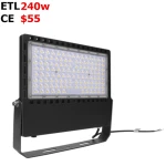 CB IECEE ETL CE 100w 120w 150w 200w 240w 280w 400w logistic airport Stadium projector high mast led flood light metal halide