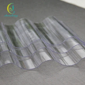 CC anti-aging layered sound absorption plastic root top wave sheets pc outdoor materials