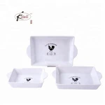Ceramic Bakeware Set With Handles
