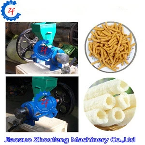 Cereal rice corn puffing and bulking machine puffed snack food maker