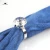 Import cheap clear diamond crystal napkin holder napkin rings from China