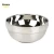 Import Cheap Dinnerware Round Stainless Steel Double wall rice bowl set noodle bowl Snack Bowl from China