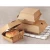Import Cheap disposable corrugated hamburger box kraft carton food packaging takeaway packaging box from China