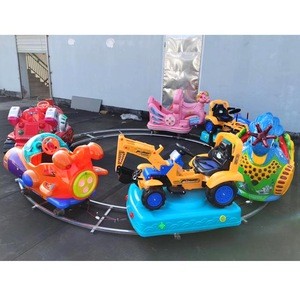 Cheap Price Amusement Park Indoor Outdoor Kiddie Mini Electric Little Plastic Track Train Ride Kids Ride On For Sale