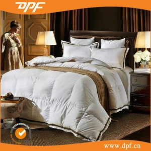 Cheap price Hotel linen top grade turkey cotton quilt set plain color duvet cover