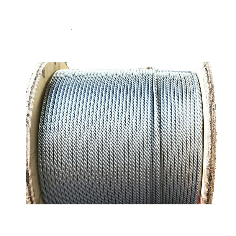 cheap price with high quality 2mm 6*7 galvanized steel wire rope