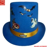 Cheap Promotion Child Fedora Polyester Felt Hat For Halloween
