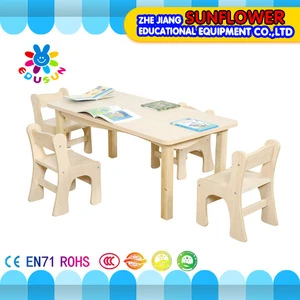 Cheap School Table And Chair Sets Children Study Wood Desk And Chair sets(XYH-0030)