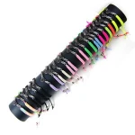 Cheap Star Heat Wing Charms Girls Cords Rope Braided Friendship Bracelet