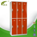 Cheap steel/metal lockers for gym fingerprint locker lock sale