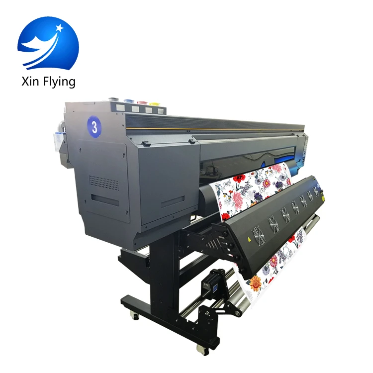 Cheaper 3 Head Sublimation Printer Digital Printing Textile Fabric Machine Transfer Paper Printer 5193E with 4720