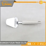 Cheese Tools Stainless Steel Cheese Spatula / Slicer With Cereal Fiber Handle