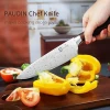 Chef Knife Kitchen Knife 8 Inch German High Carbon Stainless Steel Knife with Ergonomic Handle, Ultra Sharp