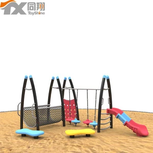 Children combination physical training equipment outdoor fitness equipment playground for sale