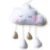 Import Children&#x27;s tent decoration cloud felt wall decoration, raindrop pendant decoration from China