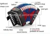 china 7 key 2 bass hot sale and classic beibeile brand button toy accordion for promotion
