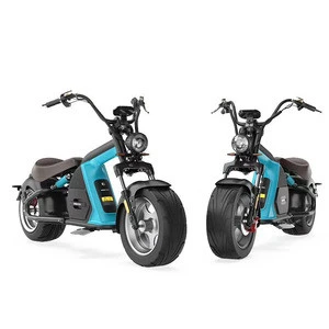 China Factory 3000W/4000W new design 12/20/30ah EEC COC electric scooters Citycoco adult two wheel