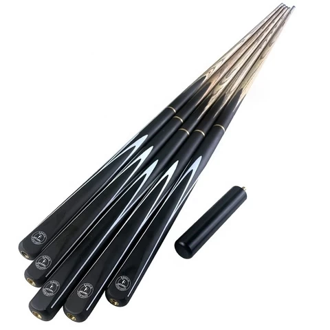 China Factory Custom Logo Snooker Cue 3/4 Jointed Woods Snooker Stick billiard cues for sale