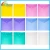 Import China factory custom office folder with multiple color folders from China