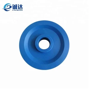 China Factory nature custom Nylon PA6 plastic pulley  sheave with bearing
