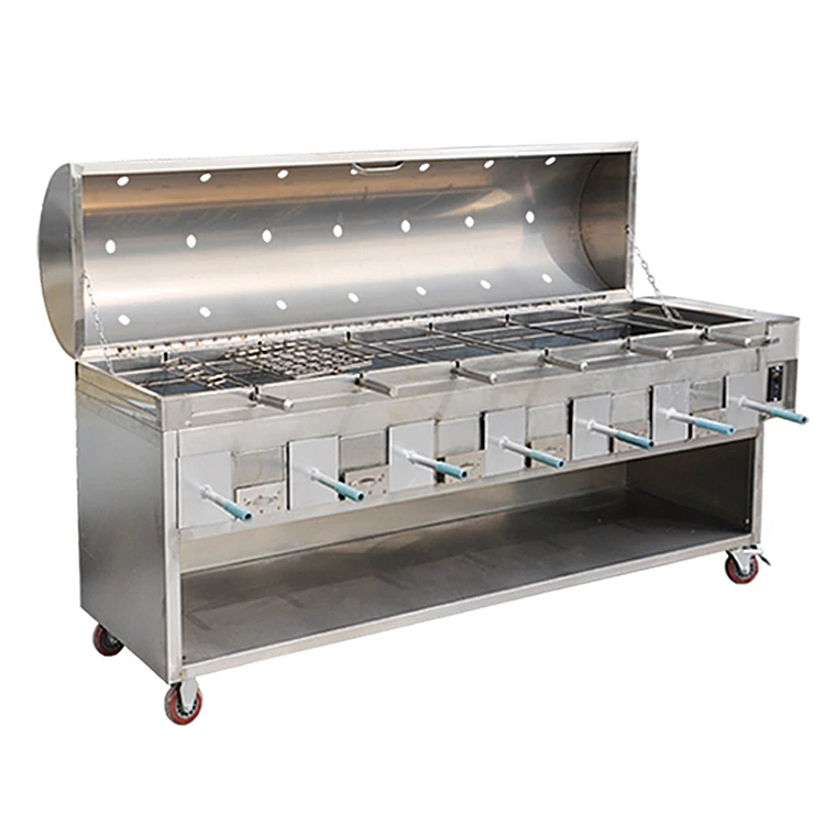 China factory wholesale Stainless steel grill chicken grill machine BBQ