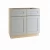 Import China Made Modular Gray RTA Kitchen Cabinets from China