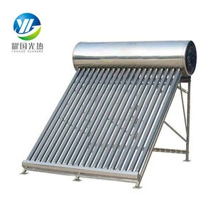 China manufacturer  best seller compact unpressurized vacuum tube solar water heater