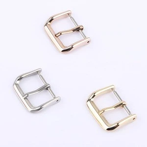China manufacturer wholesale multi color customize size shape watch straps accessories metal Stainless square buckles for sale