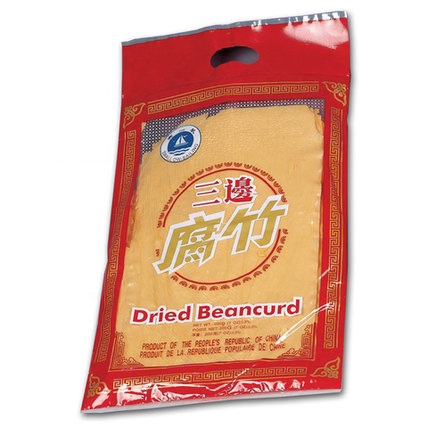 China Supplier Beancurd Soybean Product natural Beancurd Sheet For Home Restaurant Skin Tofu